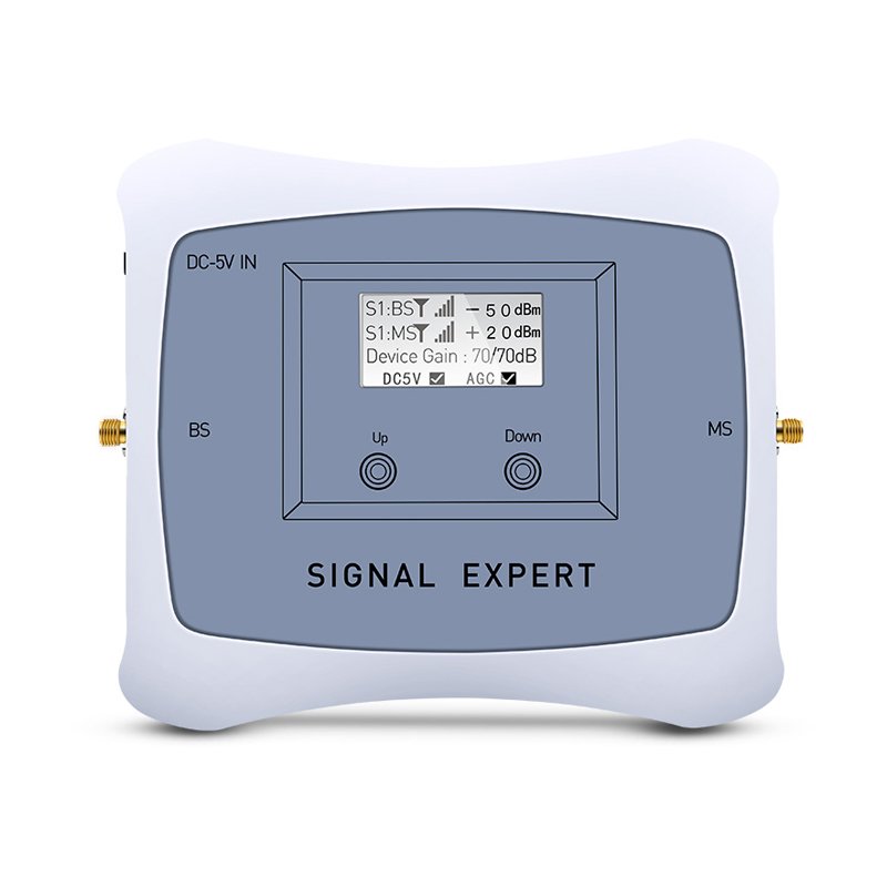 ATNJ Dual Band 900MHz 2100MHz Mobile Signal Repeater 2G 3G 4G Amplifier Network Booster GSM UMTS Signal Booster for Cell Phone